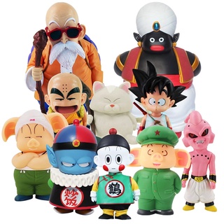 โมเดลฟิกเกอร์ Dragon Ball Z Son Goku Buu Uron Oolong Tenshinhan Picollo Daimao Sr.Popo Master Roshi Q ขนาด 15~22 ซม. ของเล่นสําหรับเด็ก