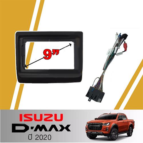 จอแอนดรอยด์-ips-9-นิ้ว-พร้อม-หน้ากากวิทยุ-isuzu-d-max-ปี-2020-tk715-l-android-l-wifi-l-bluetooth-กล้องมองหลัง