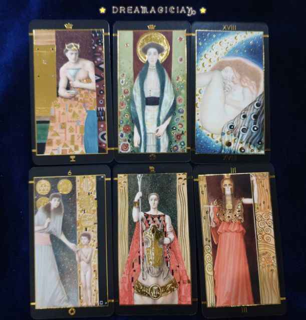 ไพ่ยิปซีฟาโรห์เคลือบทองขนาดพกพา-klimt-tarot-ไพ่ยิปซีอียิปต์-ไพ่ยิปซีแท้ลดราคา-ไพ่ยิปซี-ไพ่ทาโร่ต์-ไพ่ออราเคิล-tarot-card