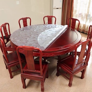 ⭕️ พลาสติกปูโต๊ะ วงกลม พีวีซี กันน้ำและกันความร้อน PVC หนา 1.0 1.5 2.0 mm