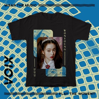 เสื้อยืดผ้าฝ้ายCOTTON คอตต้อนคอกลมเสื้อยืด พิมพ์ลาย Kpop IVE "Love Dive" Yujin Gaeul Rei Wonyoung Liz LeeseoS-5XLS-5XL