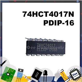 74HCT4017 Counter ICs  PDIP-16  2 - 6 V -40°C TO 125°C 74HCT4017N NXP 10-4-10