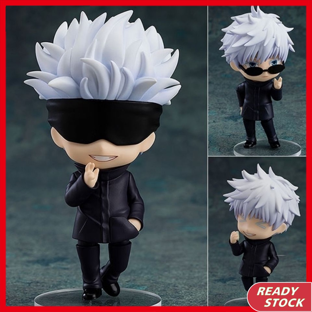 ฟิกเกอร์อนิเมะ-jujutsu-kaisen-nendoroid-gojo-satoru-1528-โมเดล-pvc-ของเล่น-ของขวัญวันเกิด