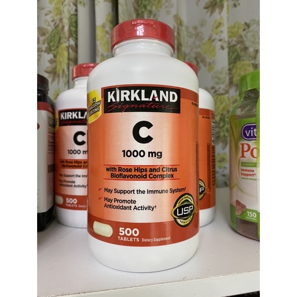 kirkland-signature-vitamin-c-1000-mg-500-เม็ด-วิตามินซี