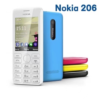 ภาพหน้าปกสินค้าของแท้ Nokia 206 มือถือปุ่มกด ใส่ได้AIS DTAC TRUEซิมการ์ด 4G โทรได้ชัดเจนและเสียงดังเหมาะสำหรับคนวัยกลางคนและผู้สูงอายุแ ที่เกี่ยวข้อง
