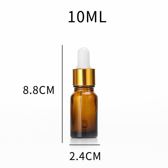 ขวดดร็อปเปอร์-ขวดอโรม่าสีชา-ขนาด-5ml-10ml-15ml-30-ml-แพคละ-10-ชิ้น-ราคา-100-บาท