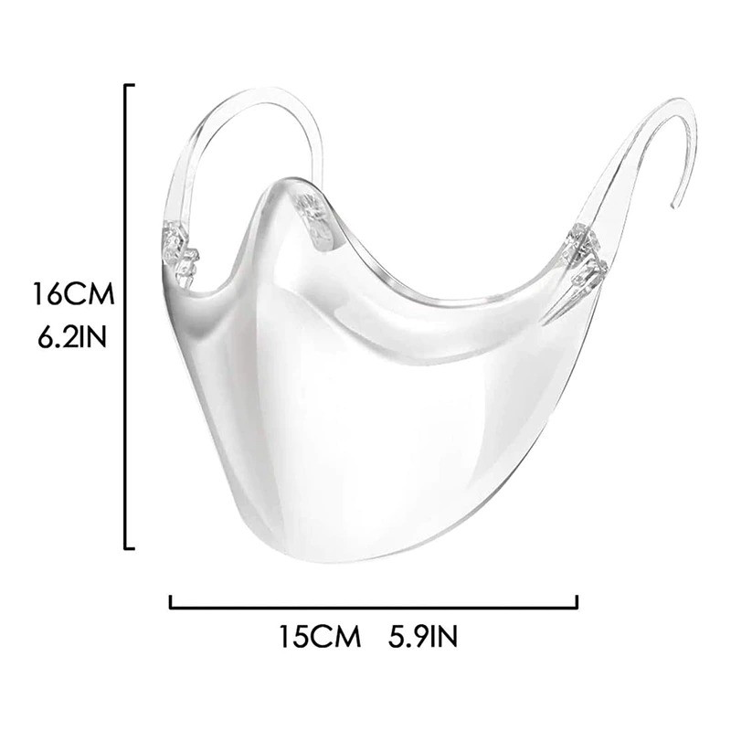 ภาพสินค้าส่งทันที รุ่นอัพเกรด (ของแท้) เฟสชิลด์ Face Shield เฟสชิว แบบแว่นหน้ากาก เต็มใบหน้า ใช้นอกบ้าน ปั่นจักรยาน เดินห้าง จากร้าน rainbeau.shop บน Shopee ภาพที่ 6