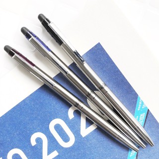 Pilot Frixion Ball Slim Biz 0.38mm ปากกาหมึกลบได้ 0.38 มม. หมึกเจล ส่งตรงจากญี่ปุ่น Ink Color is BLACK