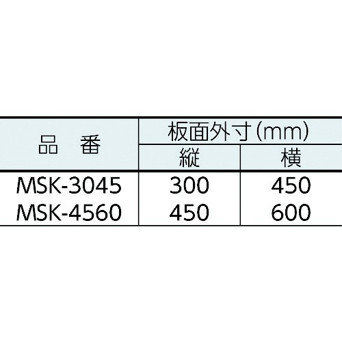 trusco-msk-3045-819-1744-magnetic-chalkboard-sheet-กระดานดำแม่เหล็ก