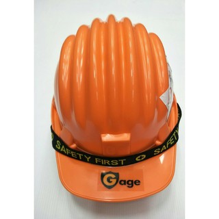 หมวกนิรภัย SAFE HELMET สีส้ม