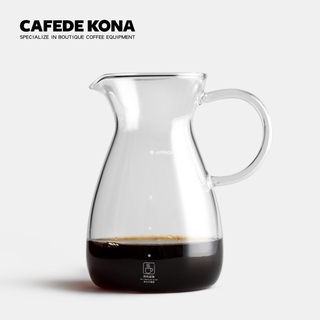 CAFEDE KONA เหยือกแก้วกาแฟทนความร้อนขนาด 400 ml