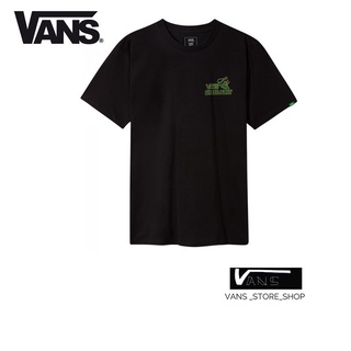 เสื้อยืดVANS SHAKE JUNT CHICKEN & WAFFLE SS BLACK สินค้ามีประกันแท้เรียบง่าย