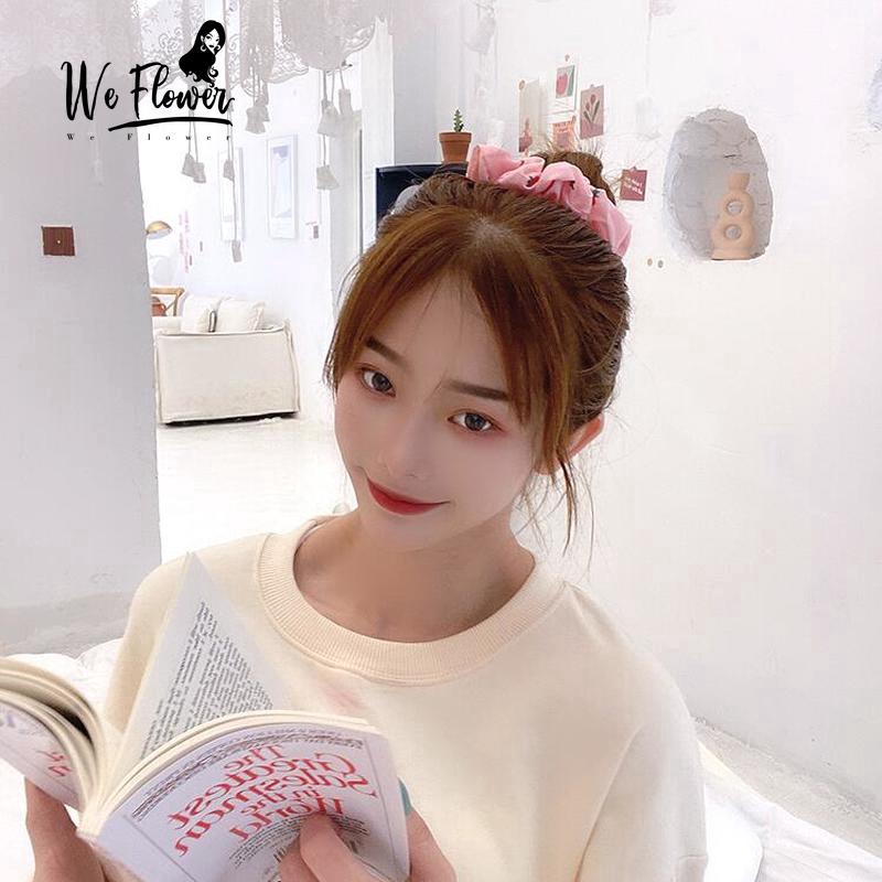 we-flower-ที่คาดผม-ผ้าชีฟอง-ลายสตรอเบอร์รี่-สไตล์เกาหลี-สําหรับผู้หญิง