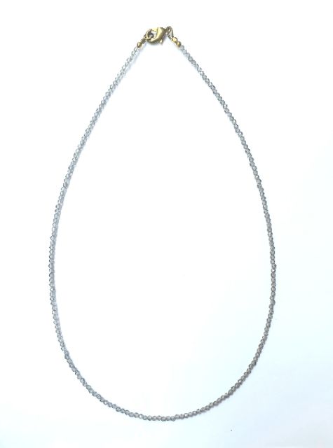 สร้อยคอหินสโมกกี้ควอตซ์-smoky-quartz-tiny-beads-necklace