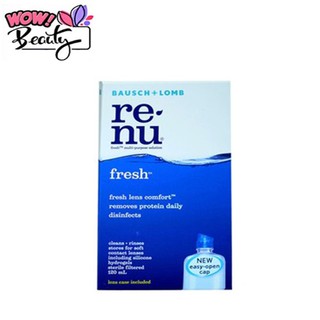 น้ำยาล้าง แช่ เลนส์ Renu ขนาด 120 ml.