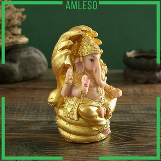 ( Amleso ) รูปปั้นพระพุทธรูป Ganesha สําหรับตกแต่ง