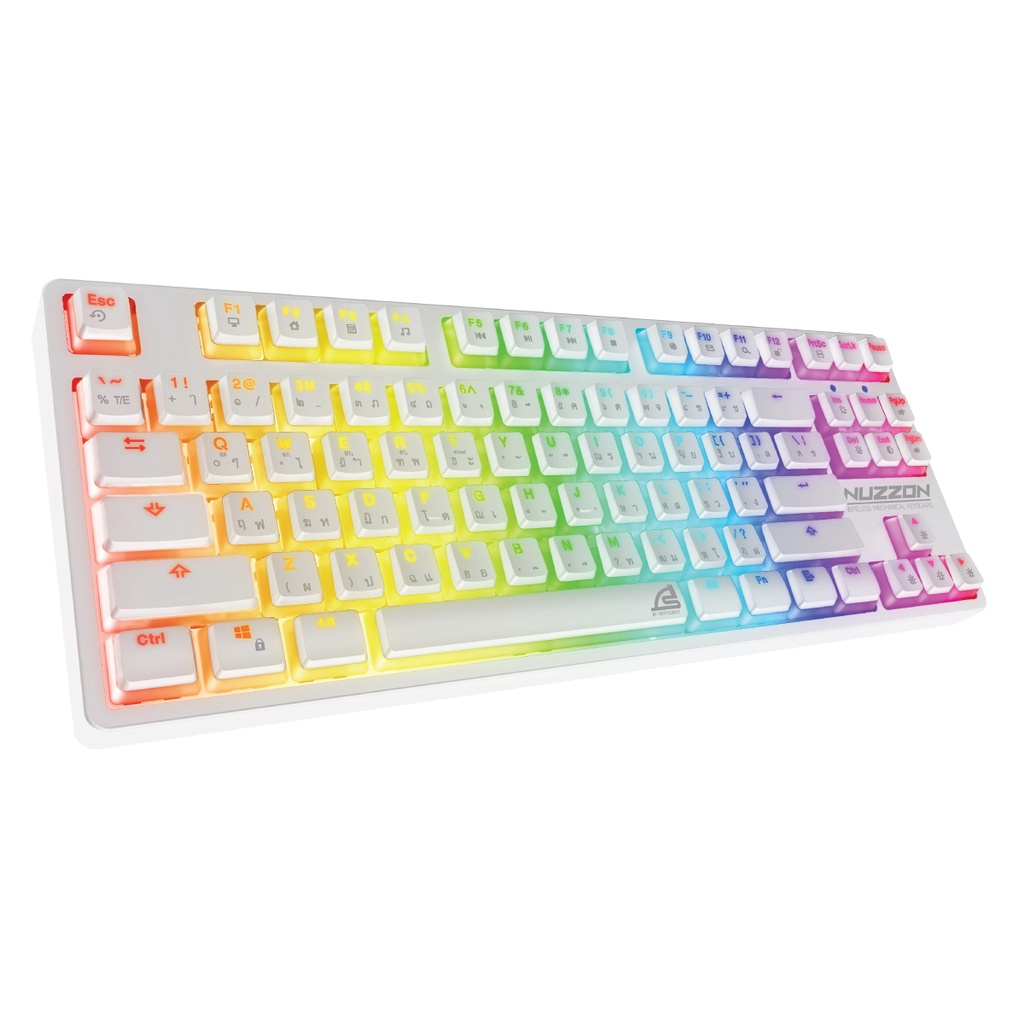 SINGO KC-002 (PUDDING KEYCAPS) DOUBLE-SHOT PBT KEYCAPS 104 KEYS WITH ...
