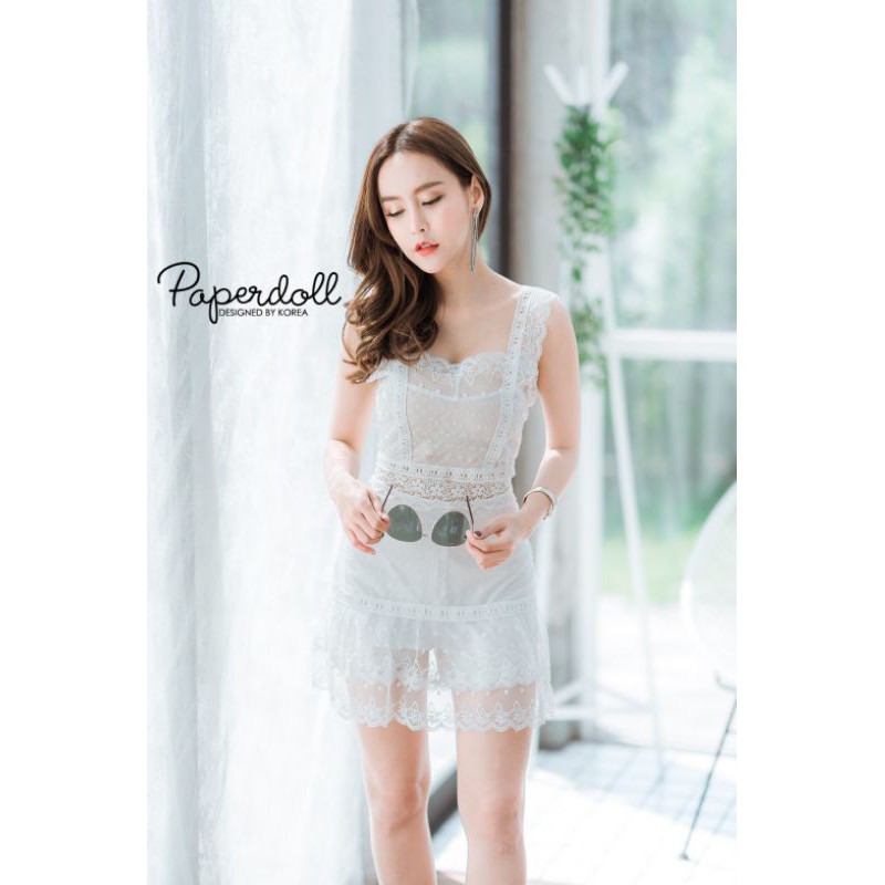 paperdoll-มาเป็นเซ็ต-เสื้อครอปทรงน่ารัก-ลูกไม้เนื้อนิ่ม