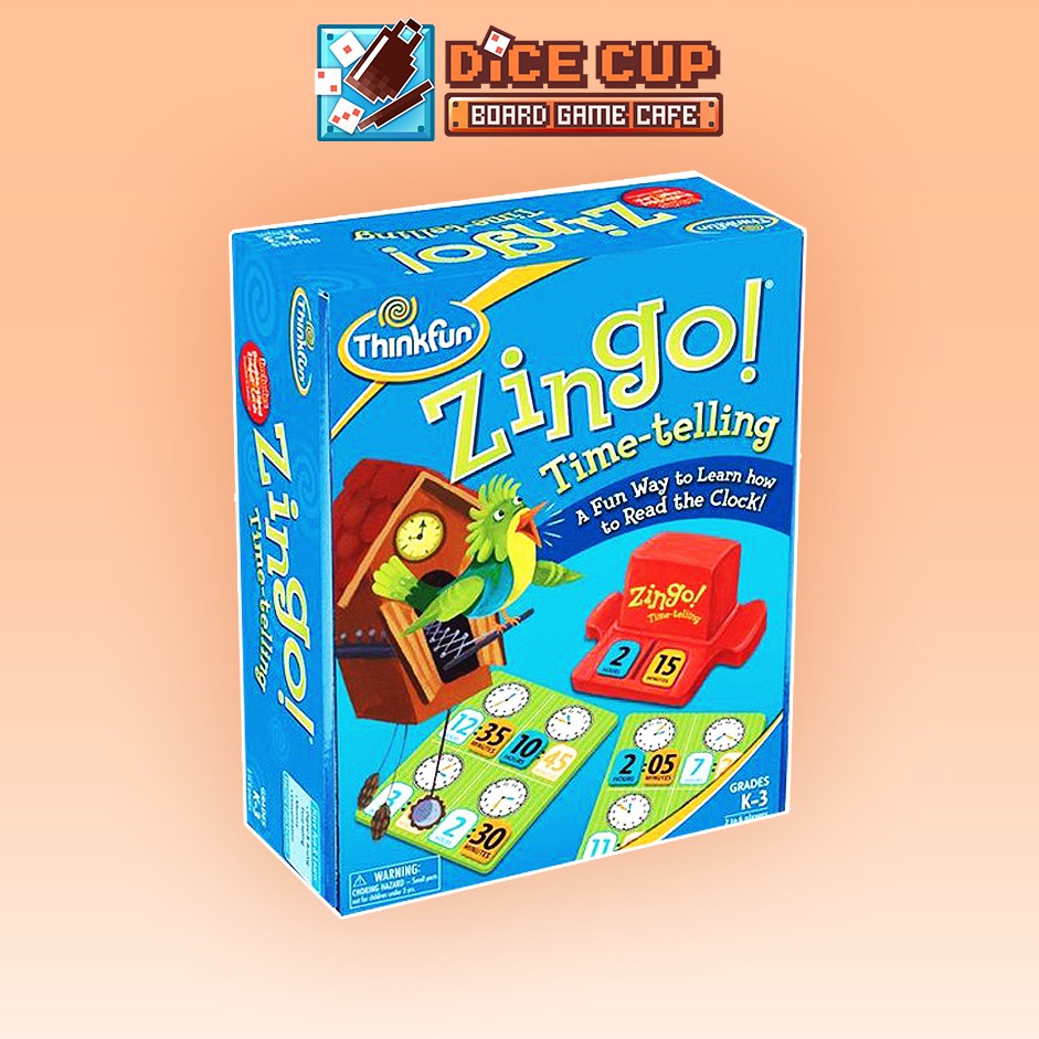 [ของแท้] Zingo Time Telling Board Game Shopee Thailand