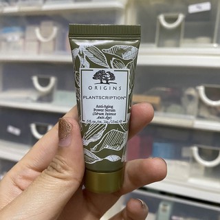 [sale exp 10/2021] origins Plantscription Anti-Aging Power Serum ขนาดทดลอง 15ml