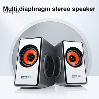 for Lenovo M550 Audio Speaker Mega Bass Side Double Diaphragm Portable USB Powered Wire Control Sound Box for Desktop
