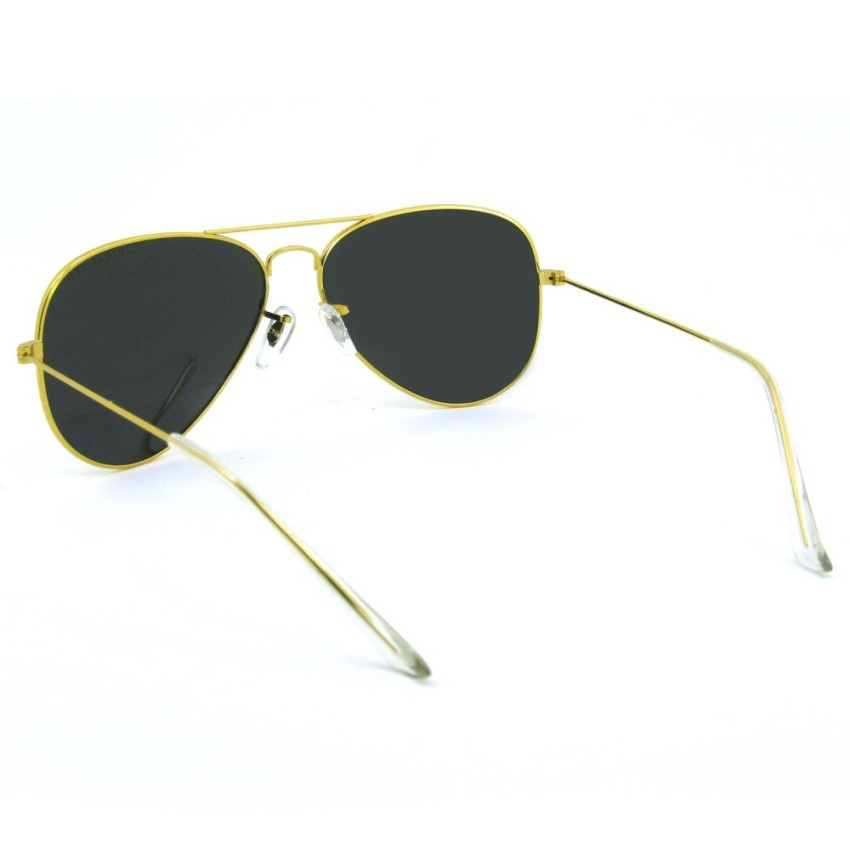 polarized-แว่นกันแดด-แฟชั่น-รุ่น-3026-สีทองเลนล์ปรอทเงิน-เลนส์โพลาไรซ์