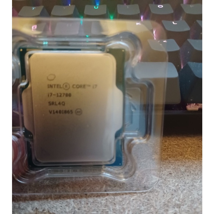 CPU intel 12th core i7 12700 (No box and No Heat Sink) Shopee Thailand