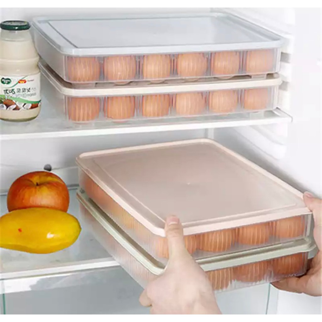 กล่องเก็บไข่24-กล่องเก็บไข่-lockกล่องใส่ไข่-super-lock-กล่องใส่ไข่-lock-กล่องไข่ไก่-กล่องพลาสติกใส่ไข่-t0988