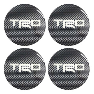 60mm. สติกเกอร์ TRD สติกเกอร์ติดดุมล้อ สติกเกอร์เรซิ่น กว้าง 60 มิล.(6เซนติเมตร)