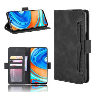 Multi-Card Slots Casing Xiaomi Redmi Note 9 Pro Max 9S Wallet Case Redmi Note9S PU Leather Magnetic Buckle Flip Cover