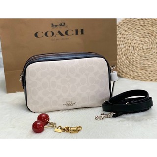 New in!! COACH JES CROSSBODY IN BLOCKED SIGNATURE