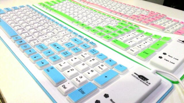keyboard-คีบอร์ด-พับได้-ซิลิโคน-ยาง-แบบมีสี-ต่อ-โน๊ตบุ๊ค-คอมพิวเตอร์-สาย-usb