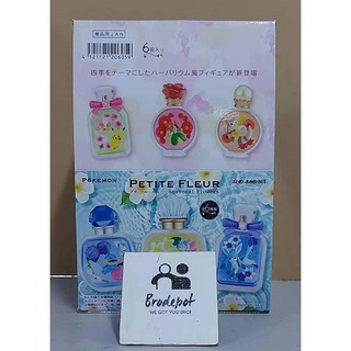 [Ready Stock] Re-Ment Candy Toy Gachapon Miniature Toy POKEMON PETITE FLEUR Seasonal Flowers set of 6