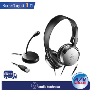 Audio-Technica ATGM1-USB Pack  (ATGM1-USB (Microphone) + ATH-250M (Headphone)