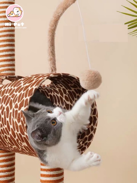 hi-pet-cat-tree-ยีราฟตัวยูนิคอนต้นไม้แมว-คอนโดแมวสูง