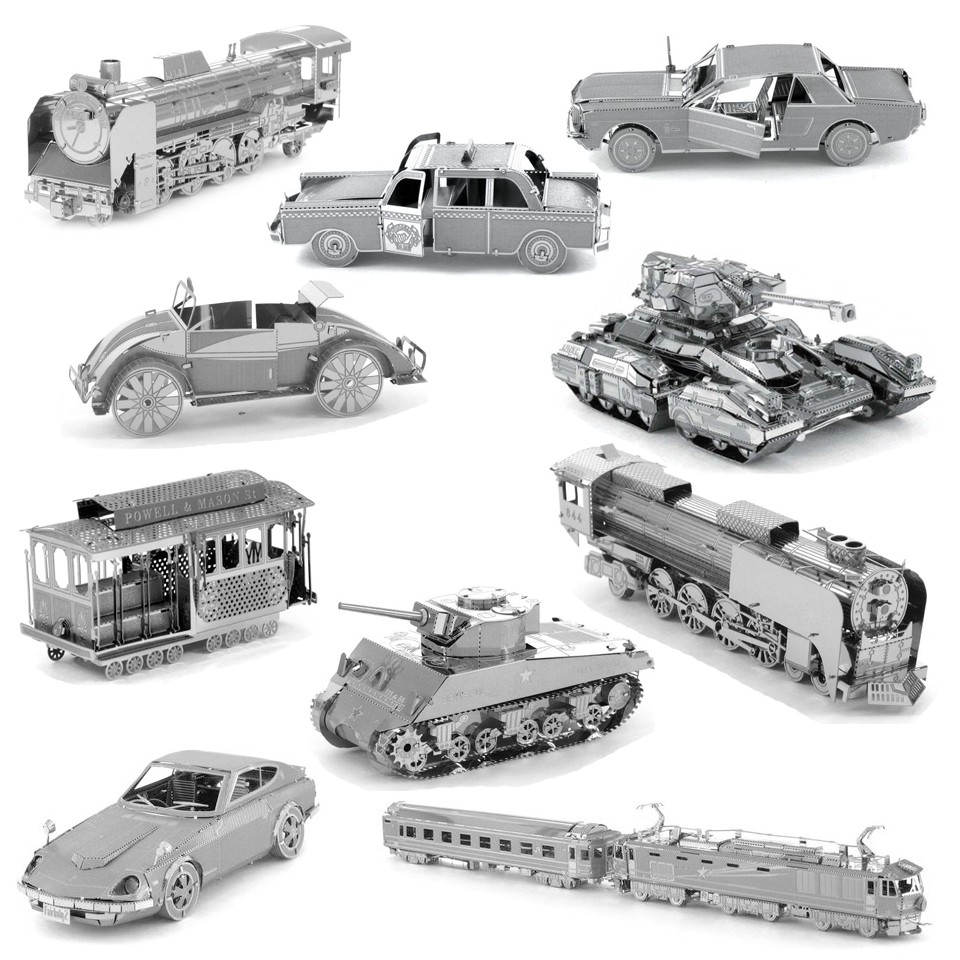 3d-metal-model-kit-โมเดล3d-collection-car-3d-รถยนต์-รถไฟ