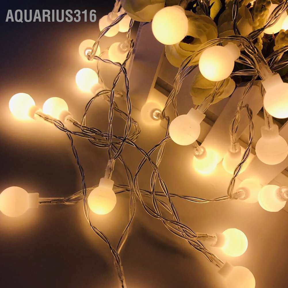 aquarius316-สายไฟหิ่งห้อย-led-ทรงกลม-หลากสีสัน-สําหรับตั้งแคมป์-ปาร์ตี้