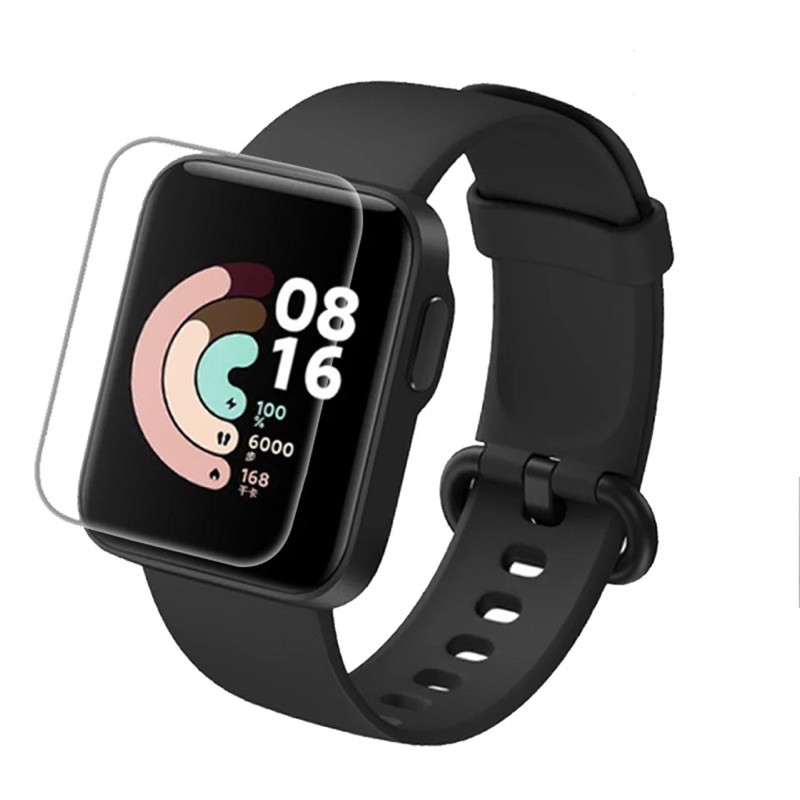 ภาพหน้าปกสินค้าฟิล์มฟ้องกันหน้าจอ ชนิด TPU สีใส แบบเต็มจอ สำหรับนาฬิก จอ LCD Xiaomi ฟิล์ม Mi Watch Lite Redmi Watch จากร้าน umeshop บน Shopee