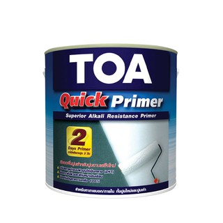 สีรองพื้นปูน TOA QUICK PRIMER ควิกไพรเมอร์ (ขนาด 3.785 ลิตร)