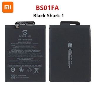 Xiao Mi ต้นฉบับ100% BS01FA 4000MAh แบตเตอรี่สำหรับ Xiaomi สีดำ Shark 1/สีดำ Shark Dual SIM TD-LTE/ SKR-A0 AWM-A0 BSO1FA