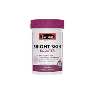 Swisse Beauty Bright Skin Booster บูสเตอร์ผิวใส ขาว ดูอ่อนเยาว์ 60 ซอฟต์แคปซูล (วันหมดอายุ:03/2025) [ระยะเวลาส่ง: 5-10 วัน]