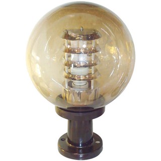 Pole light BULK LAMP HL801-250SK CARINI PL CS BLACK External lamp Light bulb ไฟหัวเสา ไฟหัวเสา CARINI HL801-250SK สีดำ โ