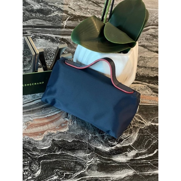 longcamp-le-pliage-club-handle-pouch-navy-blue-and-green