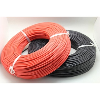 สายไฟอ่อน สีดำ เส้นผ่าศูนย์กลาง 1.2mm 28 AWG (ยาว 1 เมตร)