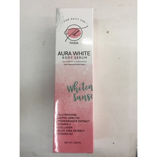 Aura white Body serumโลชั่นออร่าไวท์30ml.