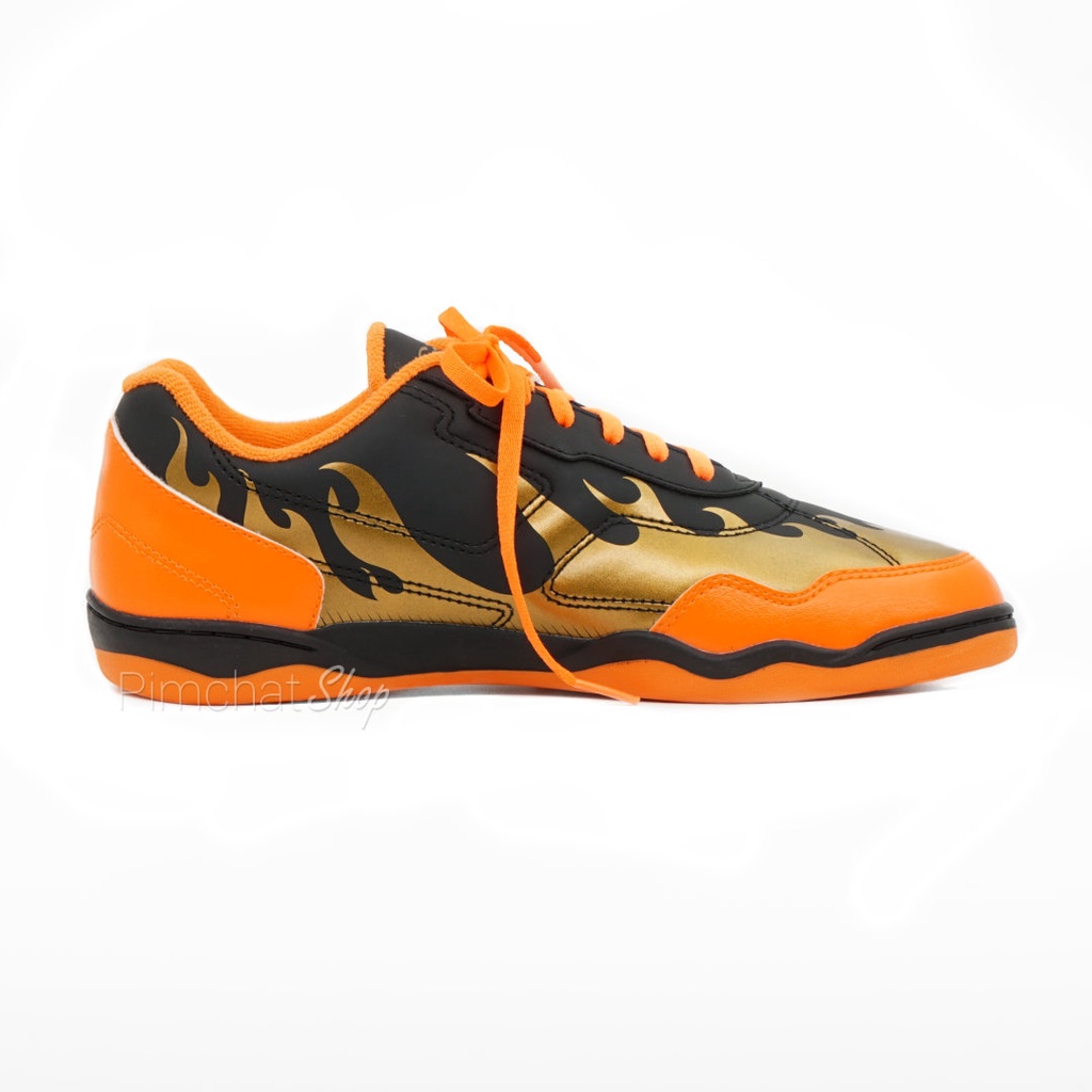 ภาพสินค้าGIGA รองเท้าฟุตซอล รองเท้ากีฬาออกกำลังกาย รุ่น Firer สีดำส้ม จากร้าน pimchatshop บน Shopee ภาพที่ 3