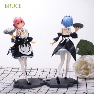 Bruce โมเดลฟิกเกอร์ Ram Rem Servant Suit Re:Life In A Different World Zero Girl หลายสีของเล่นสําหรับเด็ก