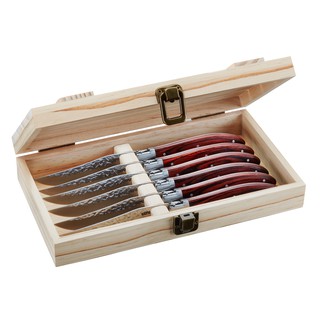 GEFU Steak Knife Set RANCHO ชุดมีดหั่นเสต็ก รุ่น 13951 (6/pack)
