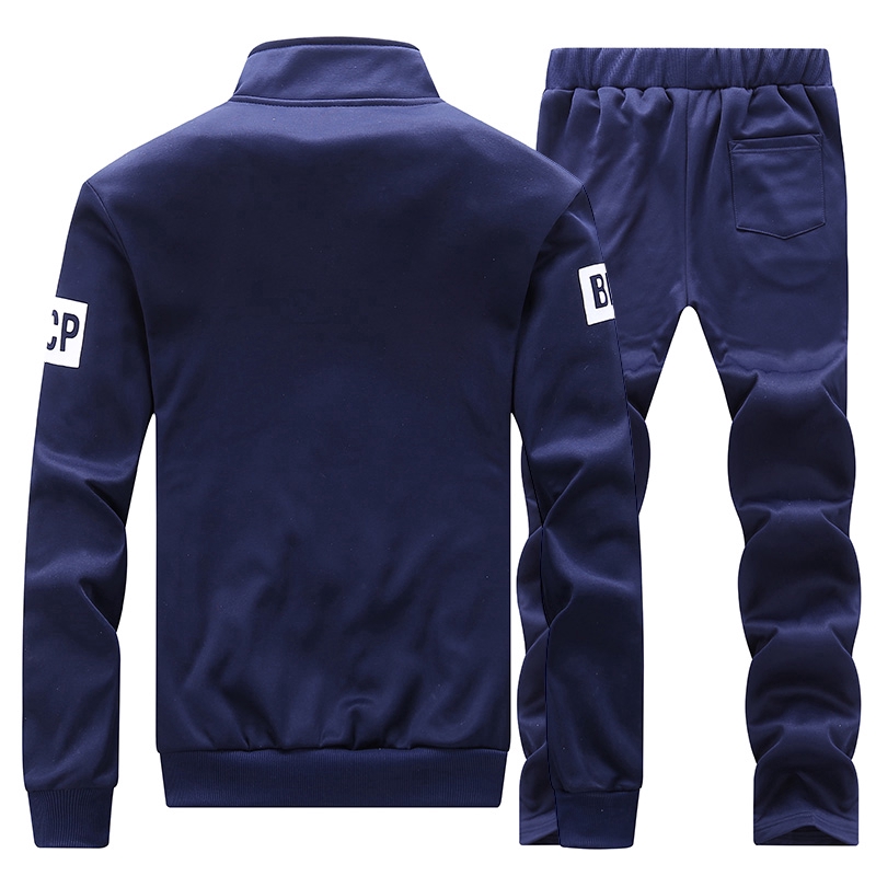 new-mens-fashion-outdoor-sports-set-training-wear-casual-outerwear-sweatpants-sweater
