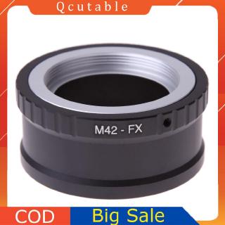 ภาพหน้าปกสินค้า😊M42-FX M42 Lens to for Fujifilm X Mount Fuji X-Pro1 X-M1 X-E1 X-E2 Adapter ที่เกี่ยวข้อง